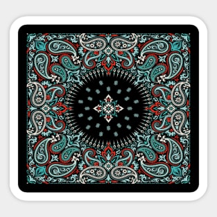 Colorful bandana Sticker